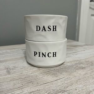 Ceramic pinch bowls, set of 2